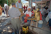 Urfa, the bazaar, one of the few which preserves its authentic values. Water seller